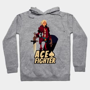 Ace Fighter (text) Hoodie